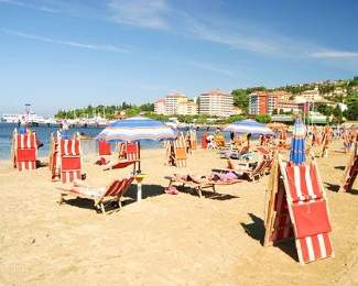 Portoroz tengerpart